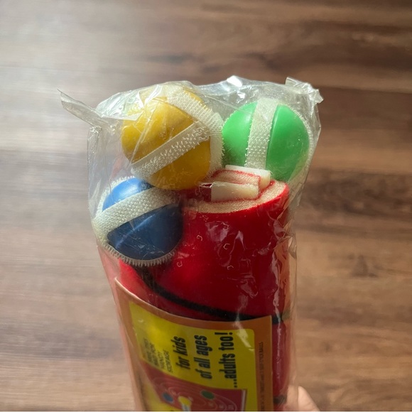 Vintage 1976 Sticky Ball Target Game SNP Chicago Velcro Safe Darts Party Game - Picture 4 of 6